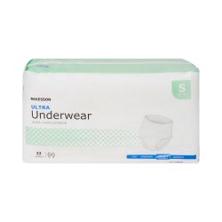 Absorbent Underwear McKesson Ultra Pull On with Tear Away Seams Adult 2X-Large Unisex Disposable Heavy Absorbency - Image 2