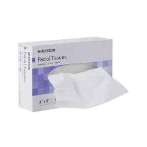 Facial Tissue McKesson White 6 X 8 Inch 90 Count