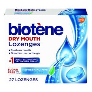 Mouth Moisturizer Biotene® 27 per Pack Lozenge
