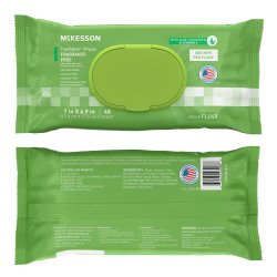 Flushable Personal Wipe McKesson Soft Pack Unscented 48 Count - Image 2