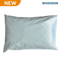 Pillowcase McKesson Standard Blue Disposable