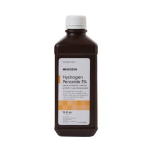 Antiseptic Hydrogen Peroxide McKesson Brand Topical Liquid 16 oz. Bottle