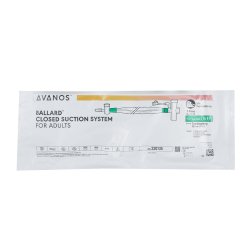 Closed Suction Catheter Ballard® Tracheostomy Type Closed Style Thumb Valve Vent 14 Fr. Sterile - Image 3