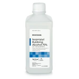 Antiseptic Isopropyl Alcohol McKesson Brand Topical Liquid 16 oz. Bottle