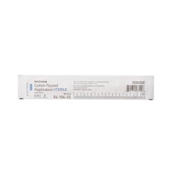 Swabstick McKesson Cotton Tip Wood Shaft 6 Inch Length Sterile 2 per Pack - Image 3