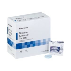 Denture Cleaner McKesson Tablet Unflavored