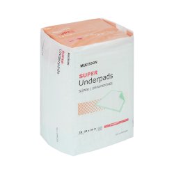 Disposable Underpad McKesson Super 30 X 30 Inch Fluff / Polymer Moderate Absorbency - Image 5
