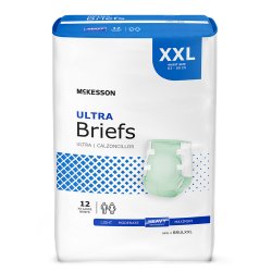 Incontinence Brief McKesson Ultra Adult Unisex Disposable