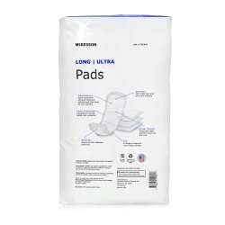 Bladder Control Pad McKesson Ultra 14 Inch Length Heavy Absorbency Polymer Core One Size Fits Most